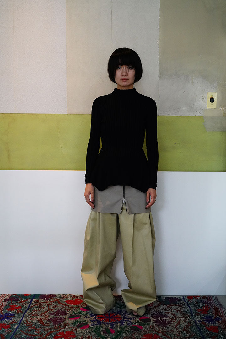 irenisa ZIP-UP SHORT SKIRT