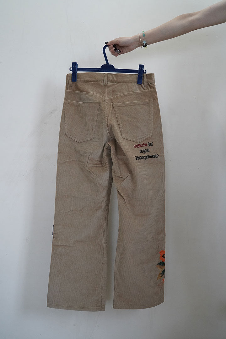 khoki Embroidery design pants