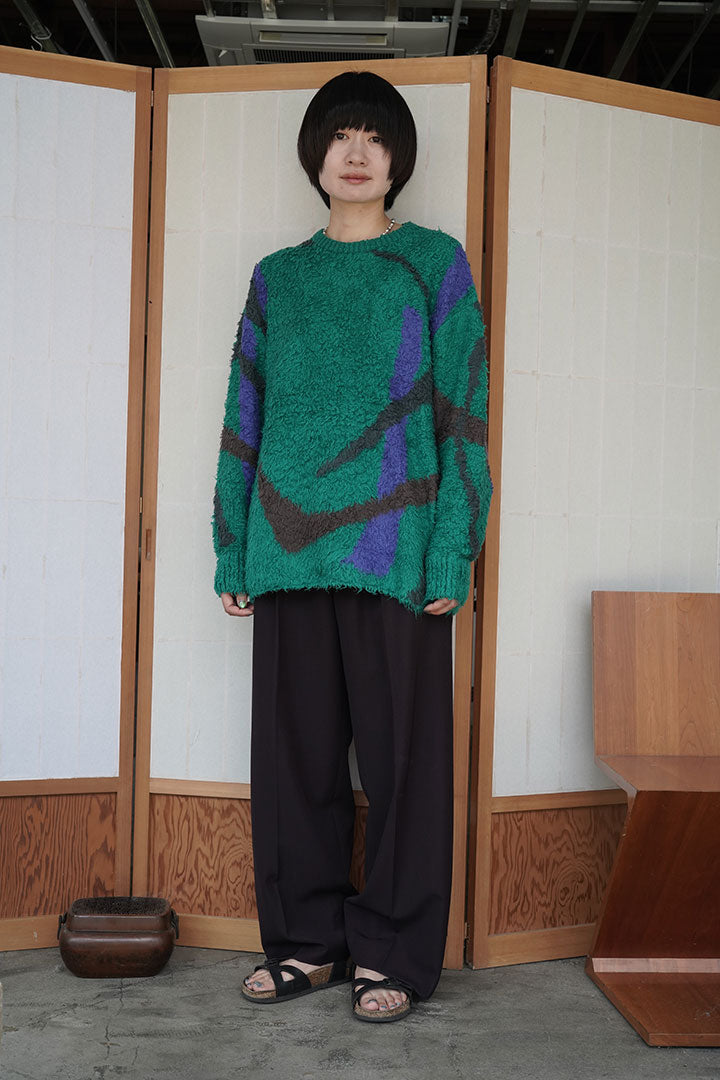 KHOKI Jacquard design knit