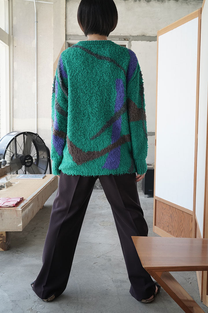 KHOKI Jacquard design knit