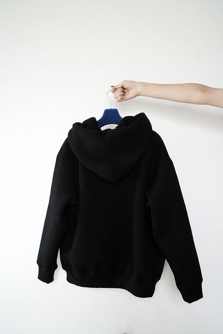 WOOL SWEAT ZIP HOODIE