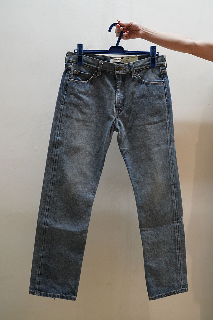 junya watanabe loose fit 5p damage denim
