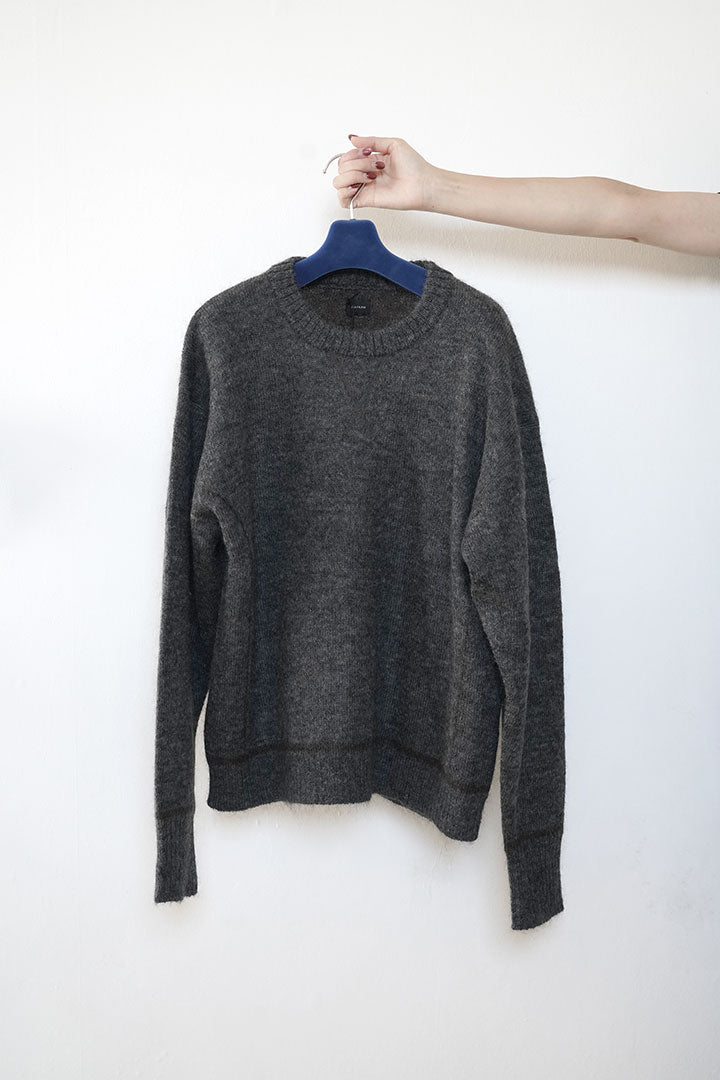 mohair crew neck p /o