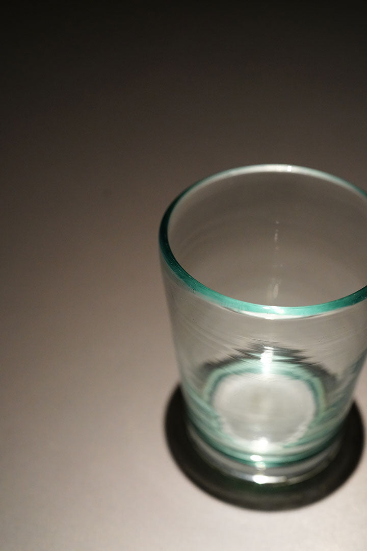 the glass cup