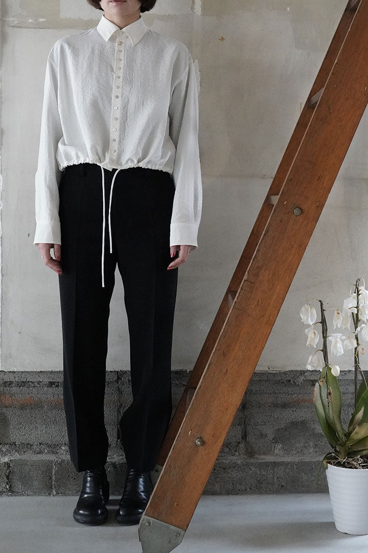 irenisa short length shirt blouse wh