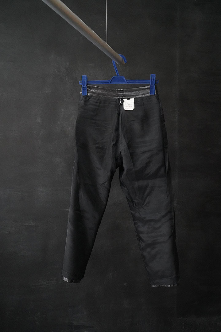 tricot CDG leather pants