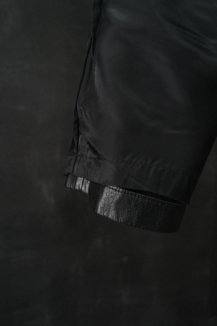 tricot CDG leather pants