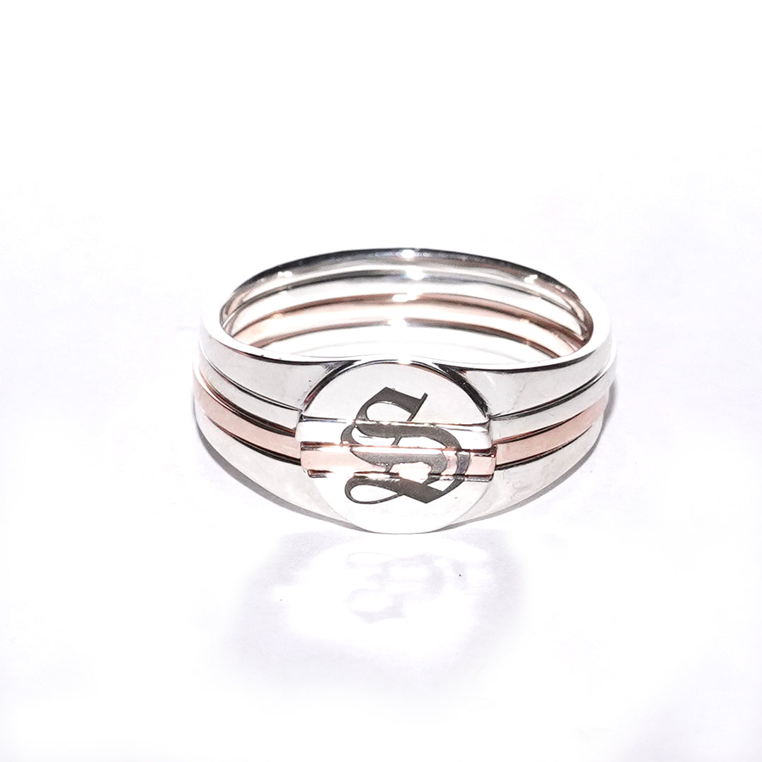 Az ring round ring1 ; SV, ring2 ; SV, ring3 ; K10, ring4 ; SV