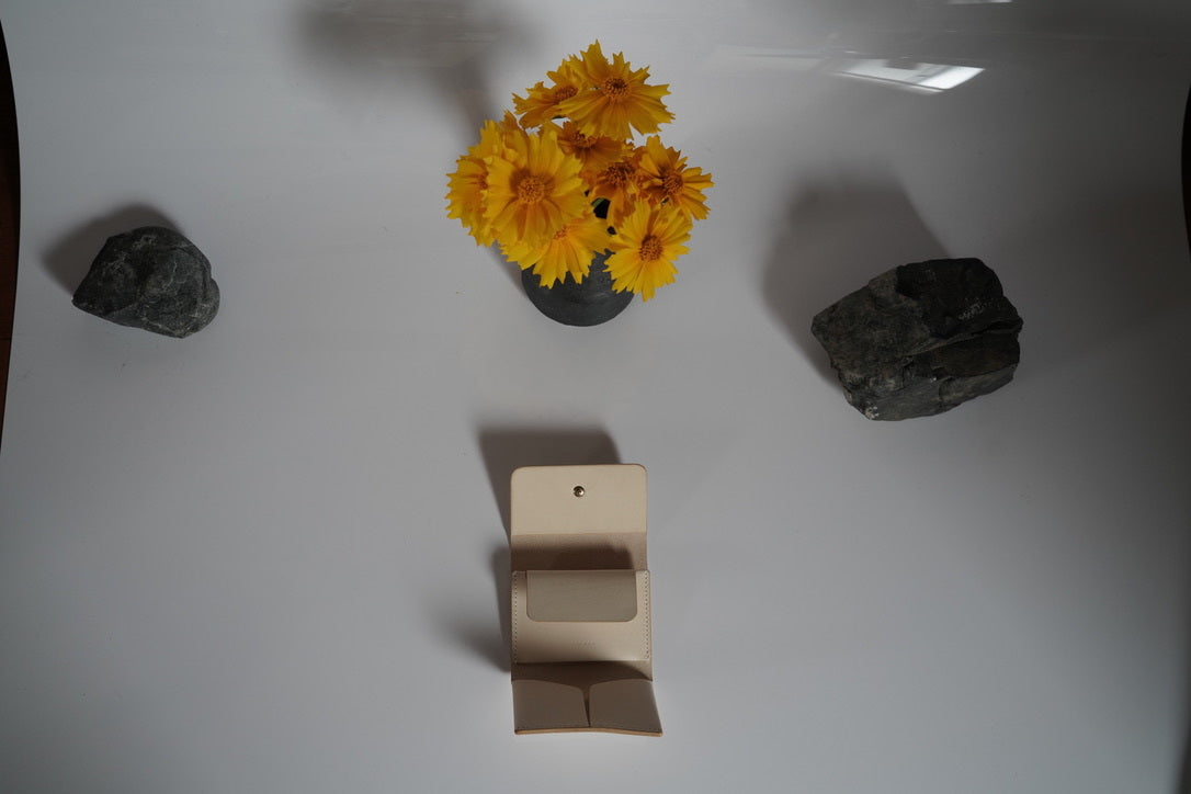 MINI WALLET - Natural -