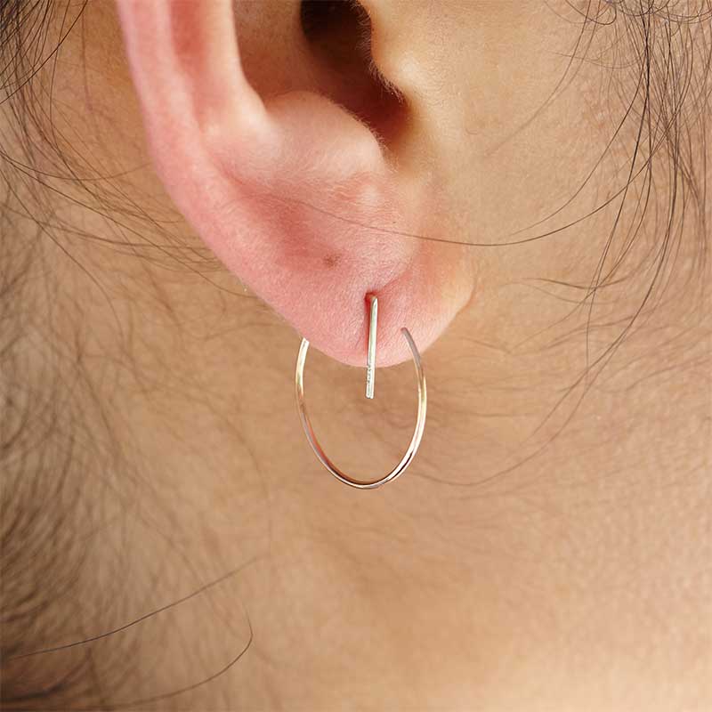 26 letters earring "G"