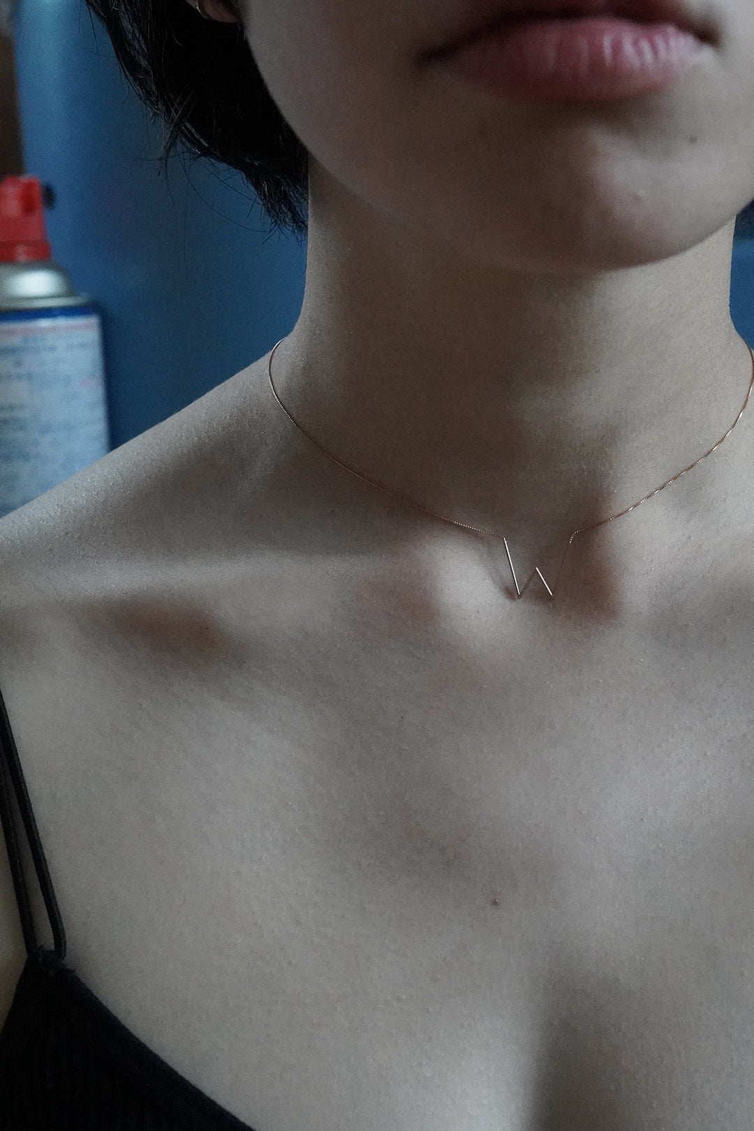 26 letters necklace "W"