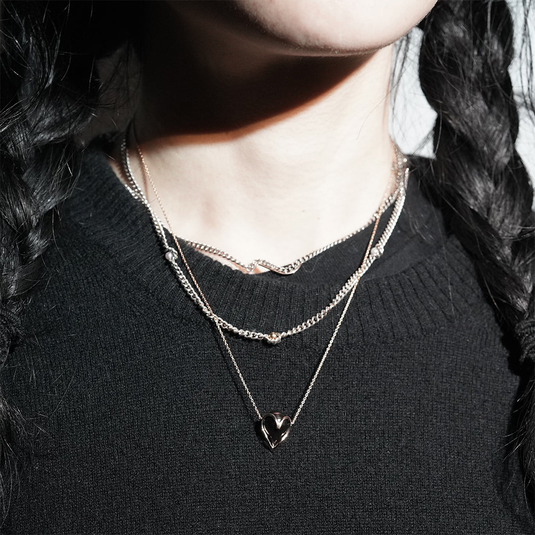 make heart necklace 01