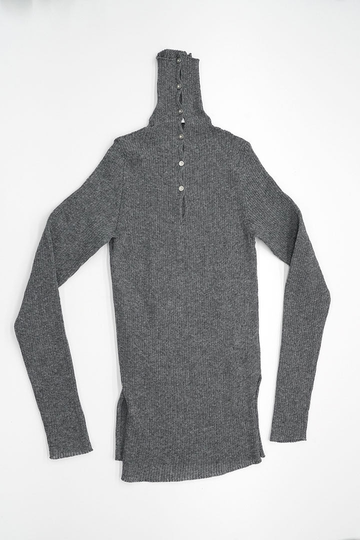 irenisa BLEND RIB KNIT PILLOVER