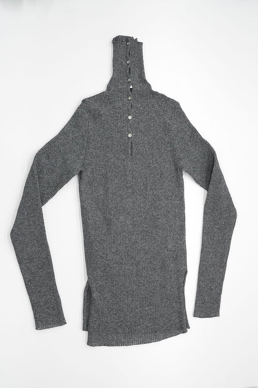 irenisa BLEND RIB KNIT PILLOVER