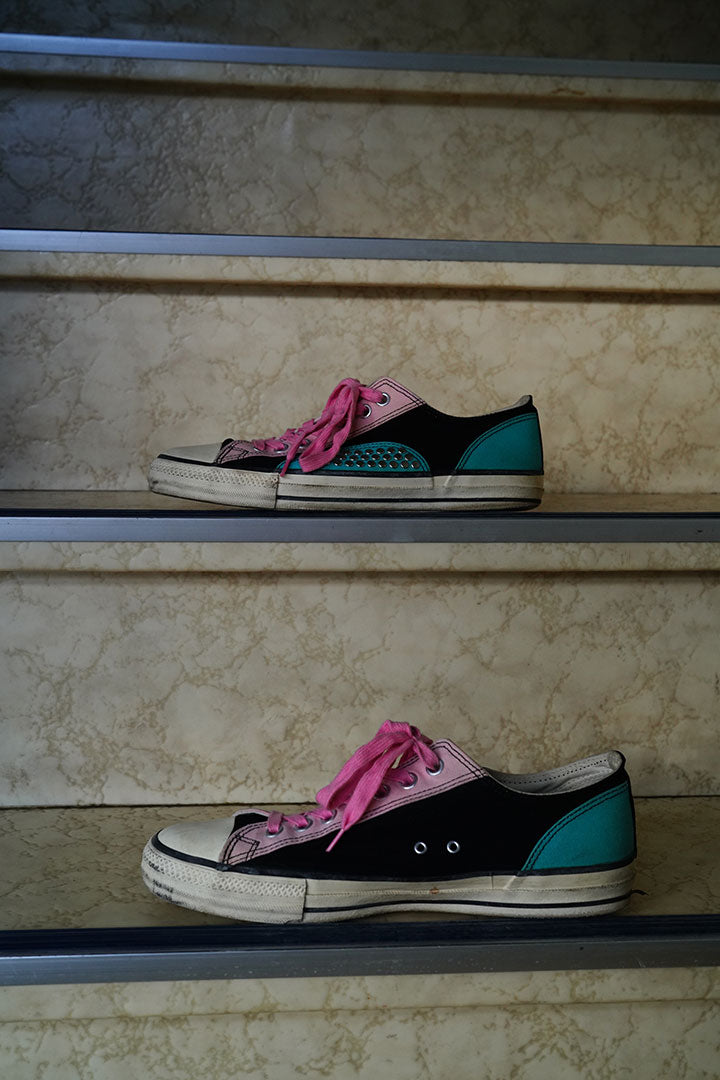 comme des garcons homme plus studs sneakers