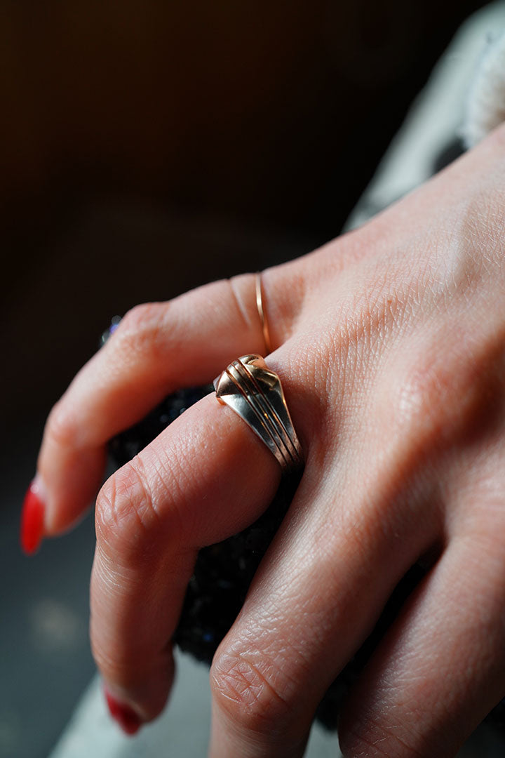 union heart ring all K10