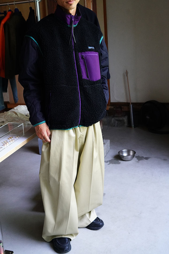 KHOKI Feece texture jacket