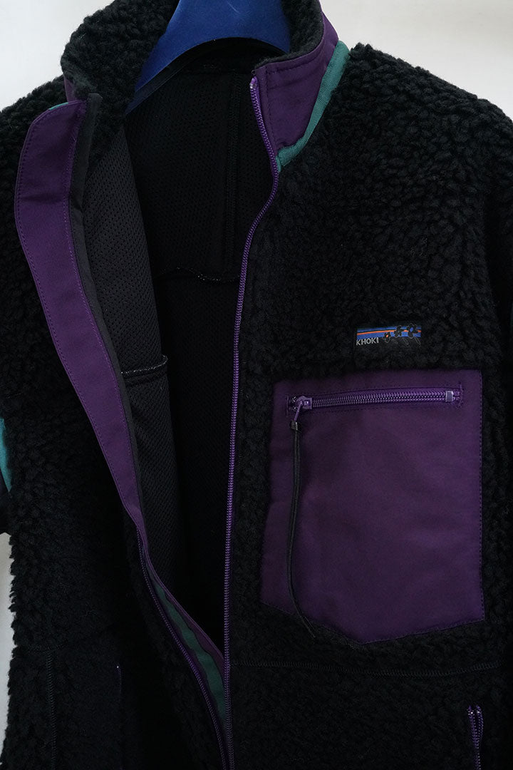 KHOKI Feece texture jacket