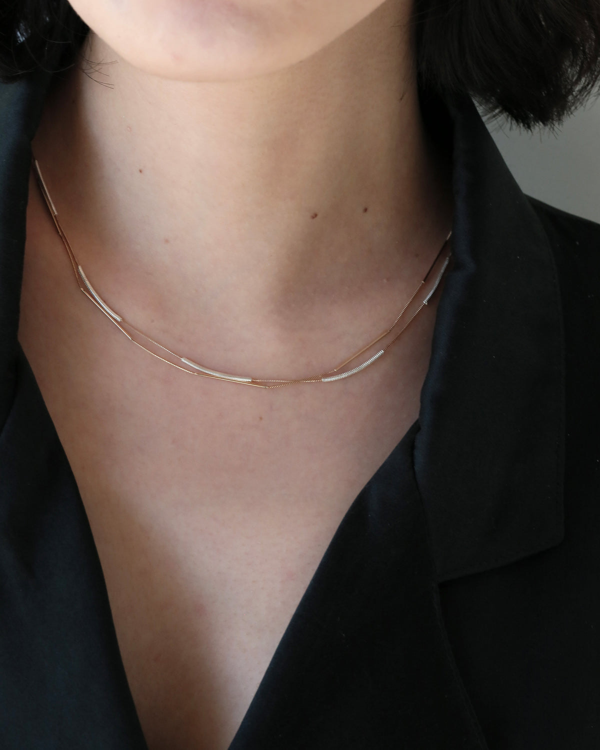 snake bene necklace
