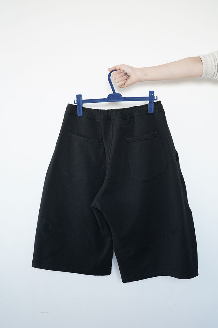 Pleated Balloon Sweat Shorts