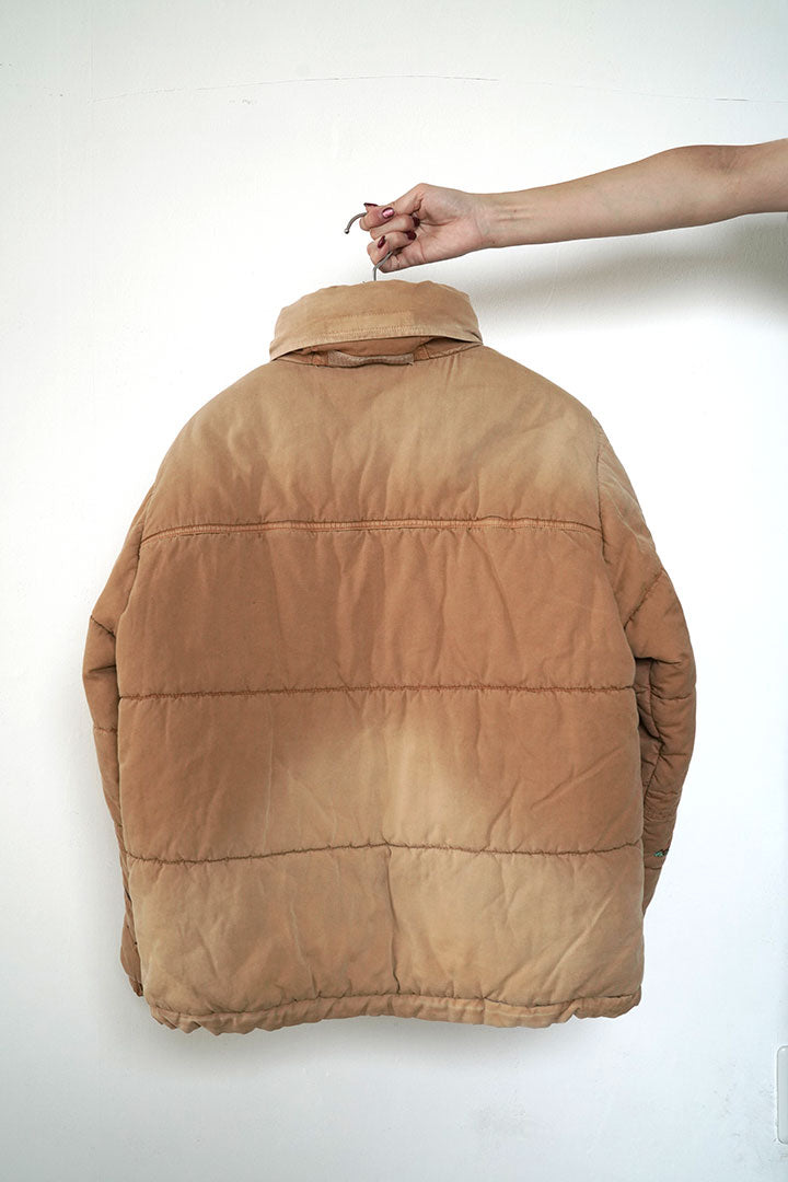 KHOKI Vintage effect puffer jacket