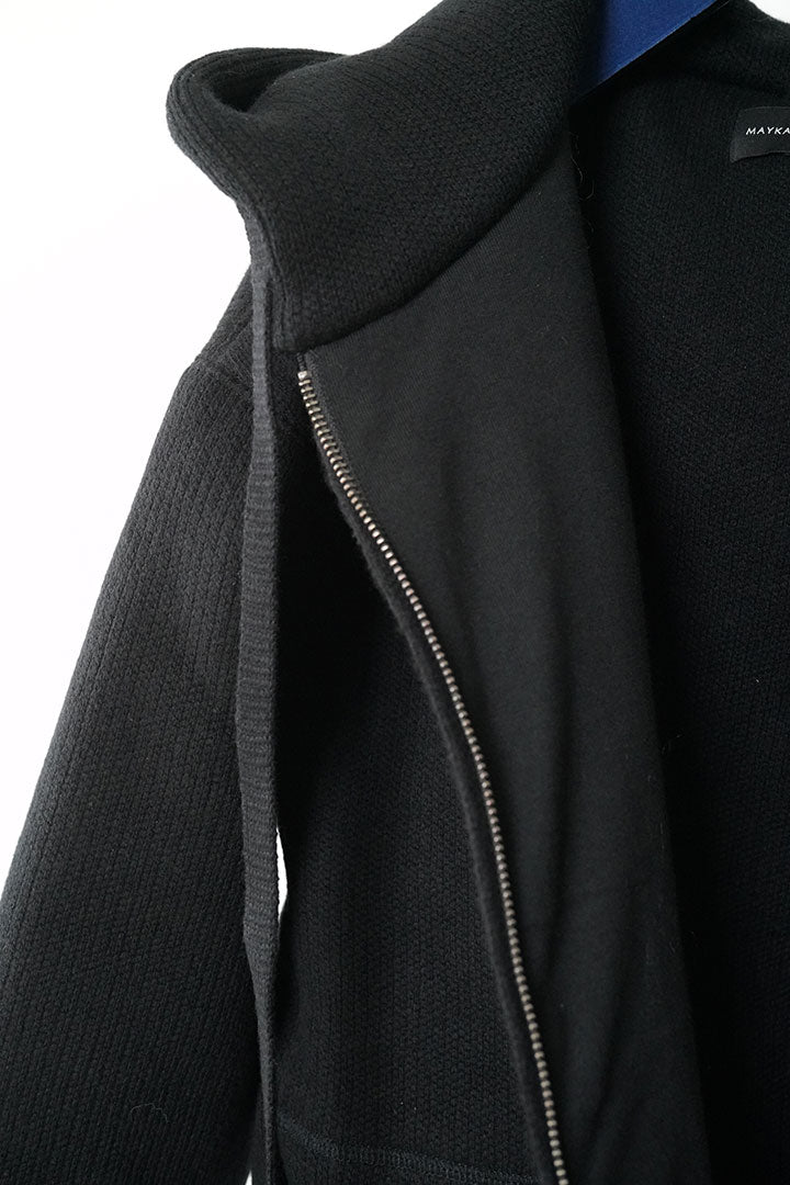 WOOL SWEAT ZIP HOODIE