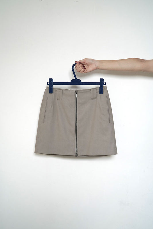 irenisa ZIP-UP SHORT SKIRT