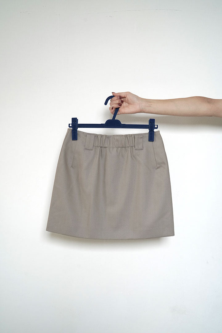 irenisa ZIP-UP SHORT SKIRT