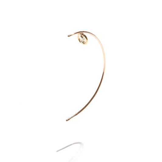 BOW EARRING SHORT