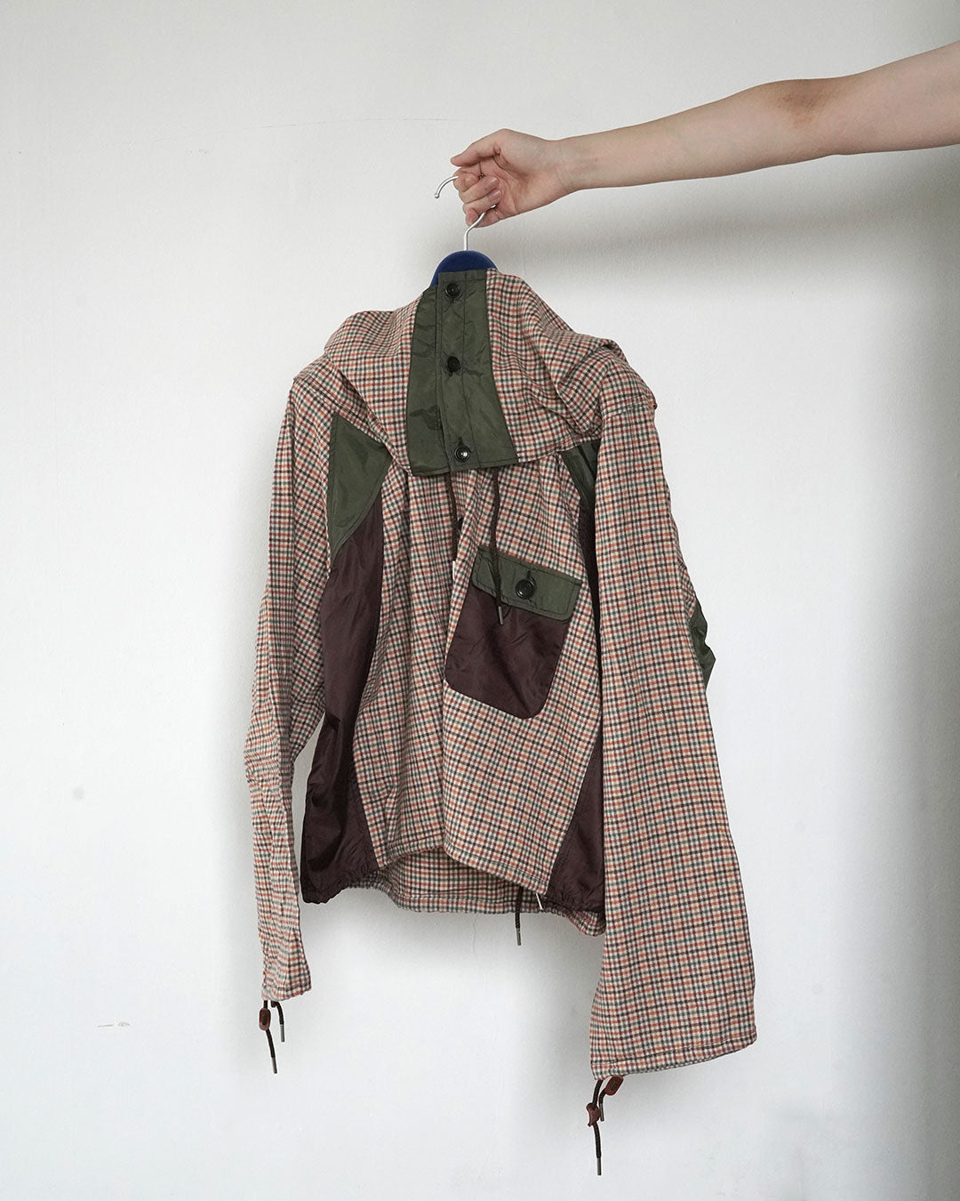 KHOKI Checked Smock Shirt