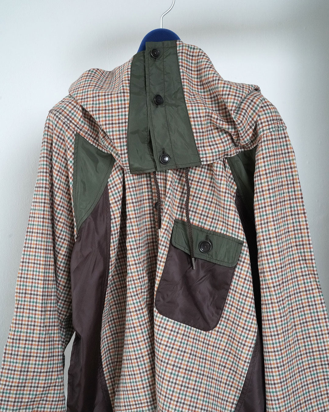 KHOKI Checked Smock Shirt