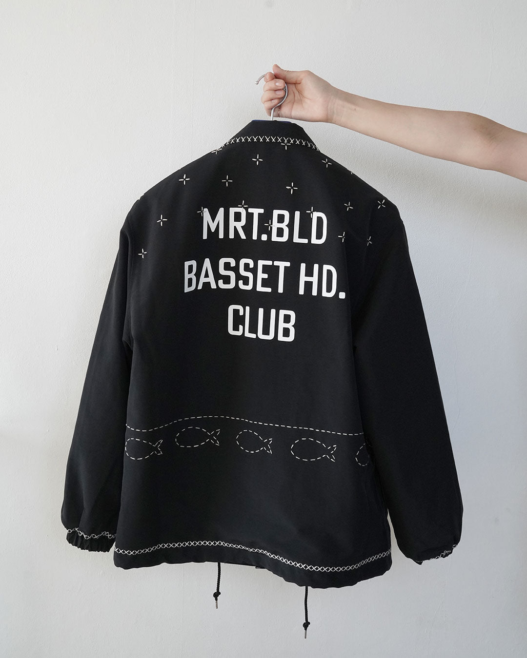 KHOKI Cross stitch Coach Jacket
