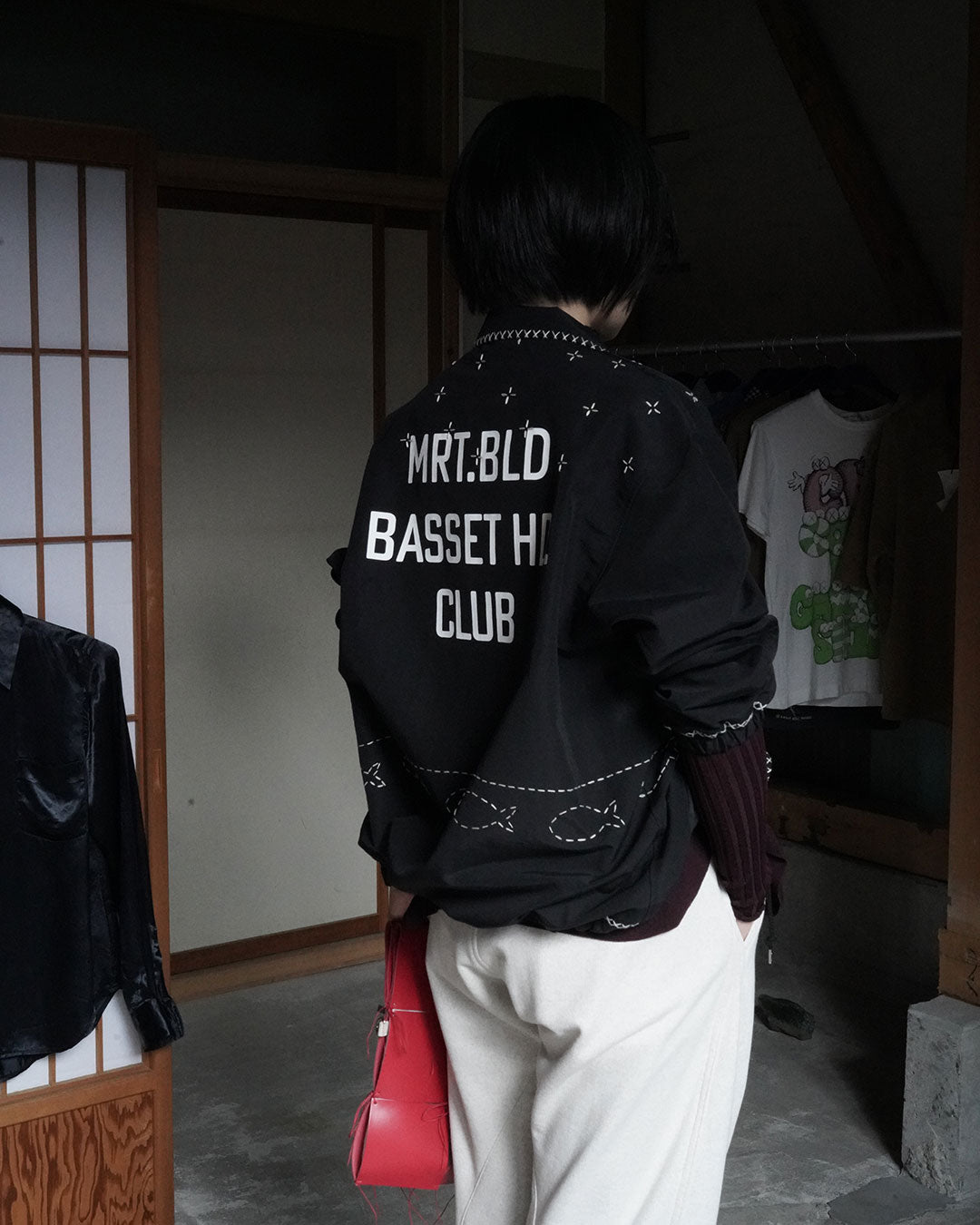 KHOKI Cross stitch Coach Jacket