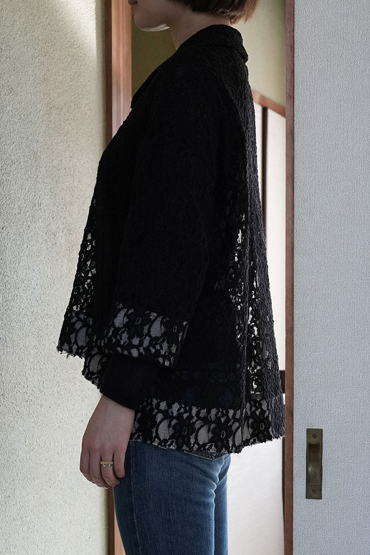 comme comme lace pull over shirts