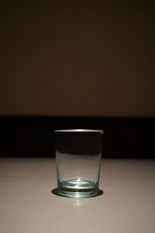 the glass cup