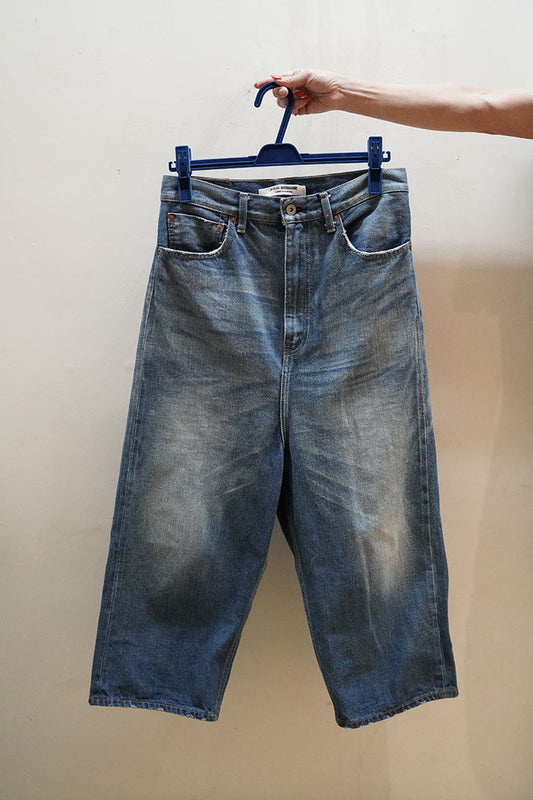 junya watanabe sarouel denim pants