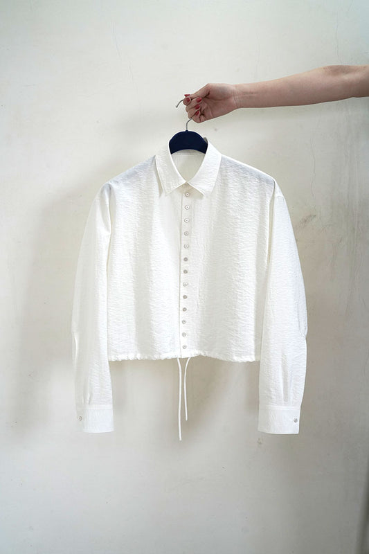 irenisa short length shirt blouse wh