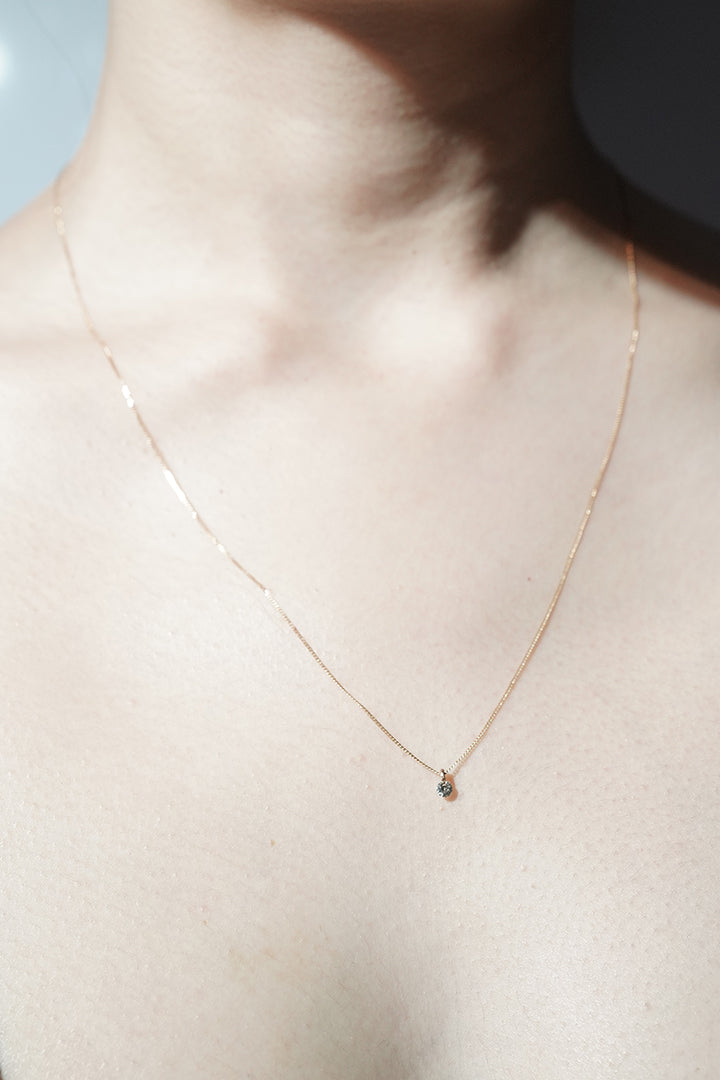 stopper dia necklace