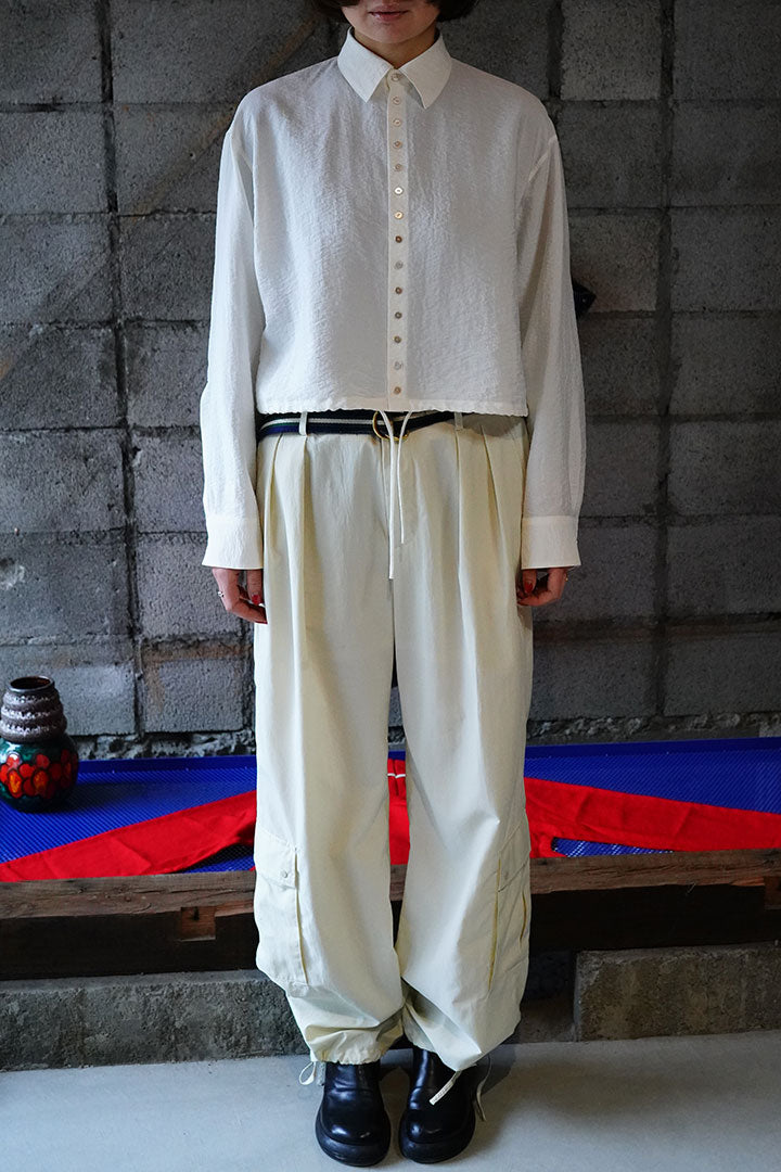 irenisa two-tucks-wide-cargo-pants