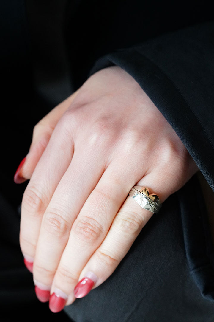 union heart ring ring1K10