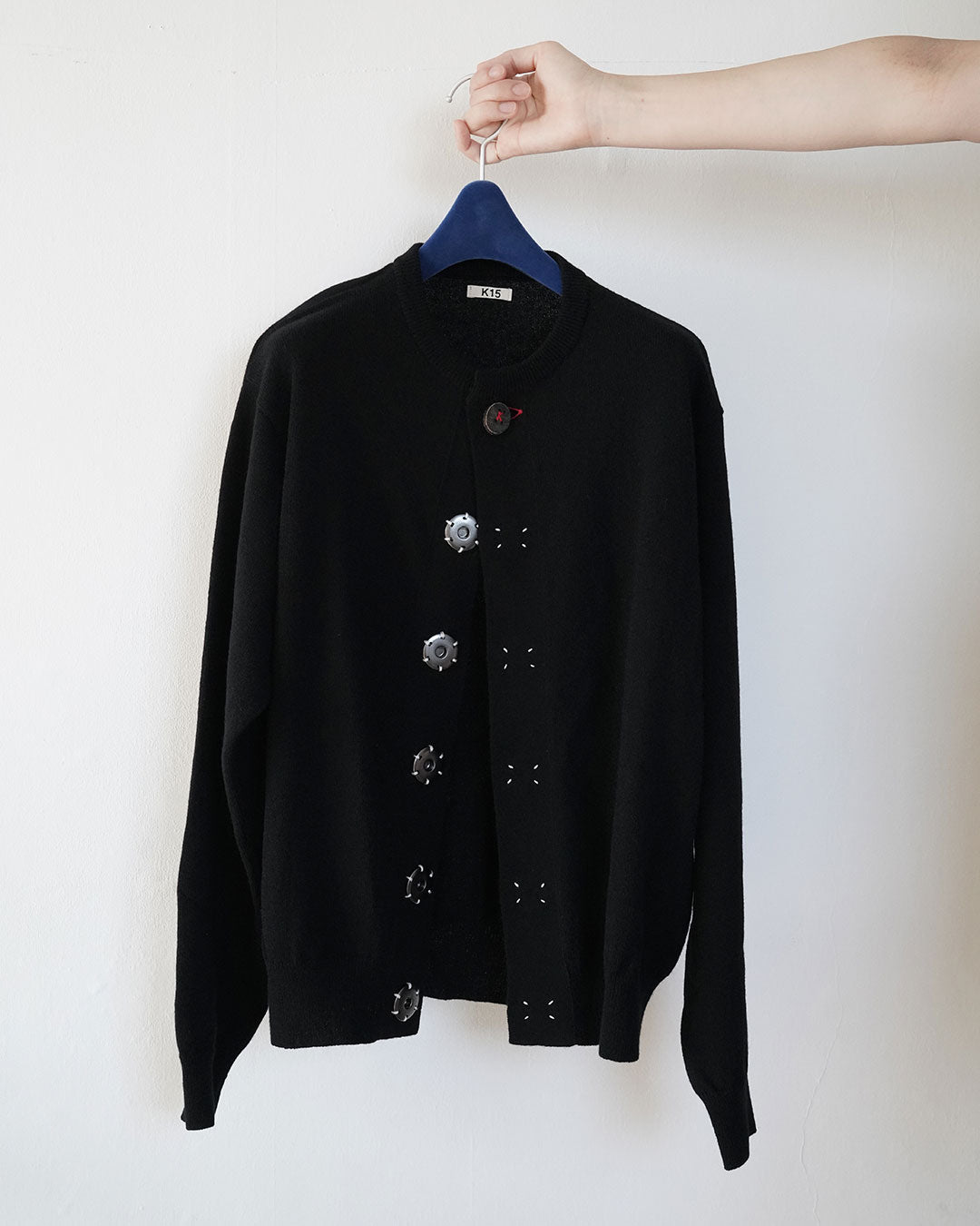 KHOKI Wool knit cardigan