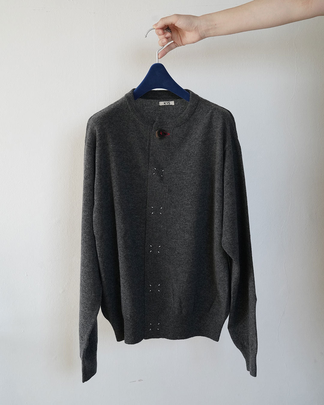 KHOKI Wool knit cardigan