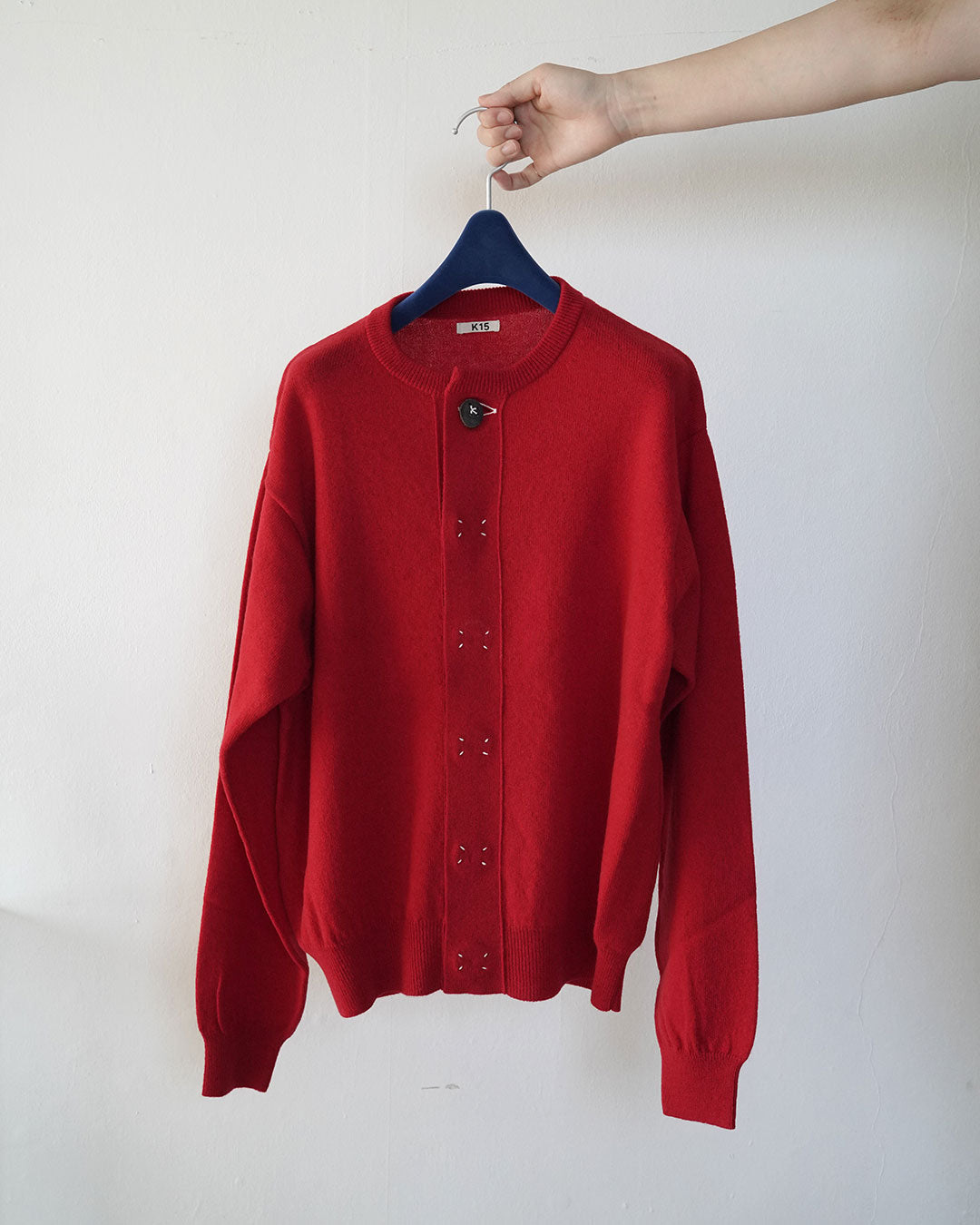 KHOKI Wool knit cardigan