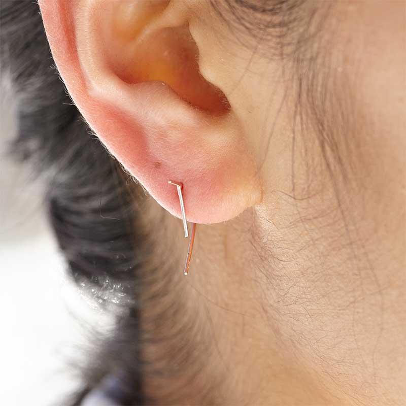 26 letters earring "A"
