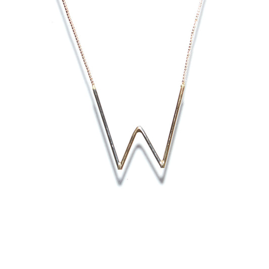 26 letters necklace "W"