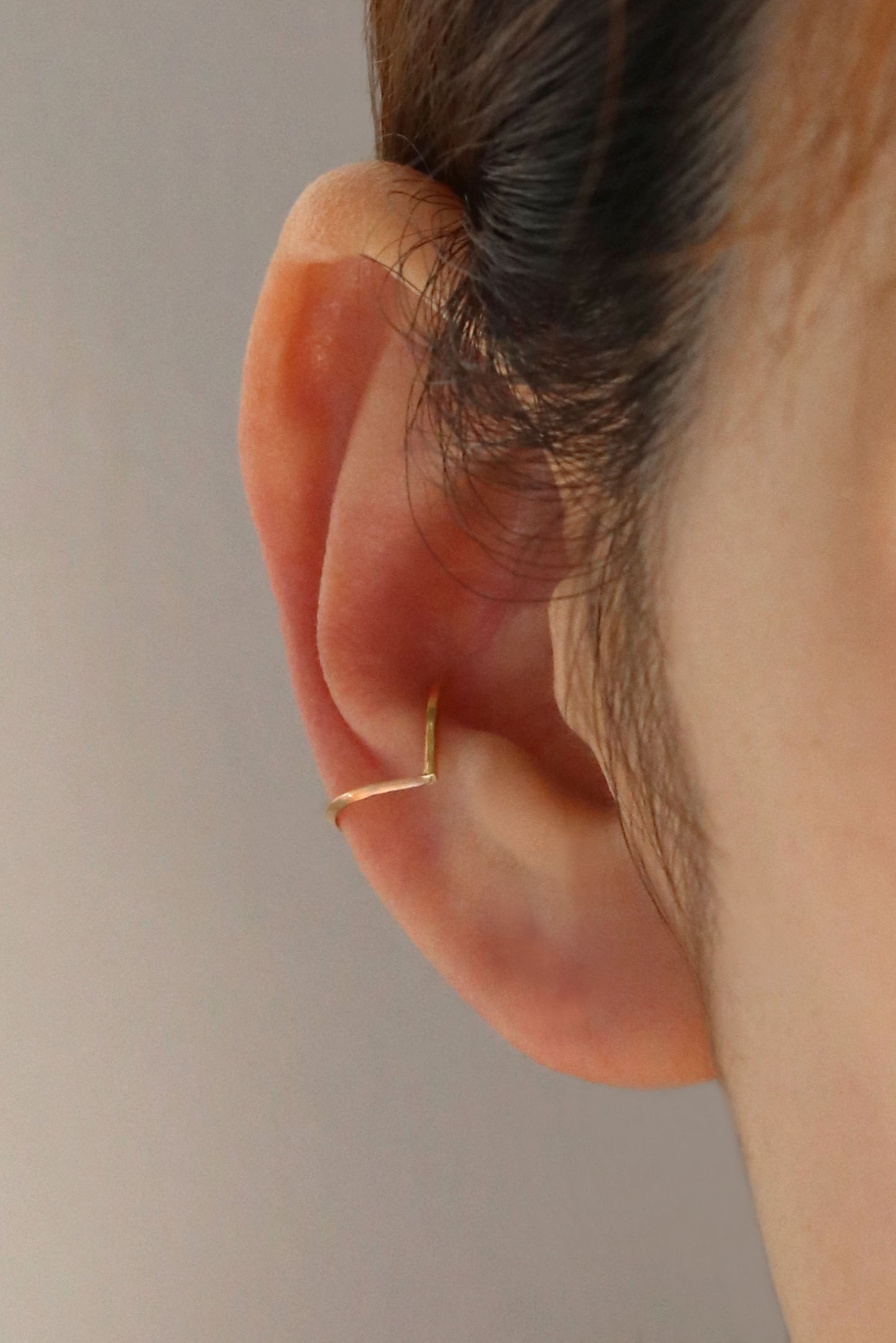 QUARTER earcuff (90°)