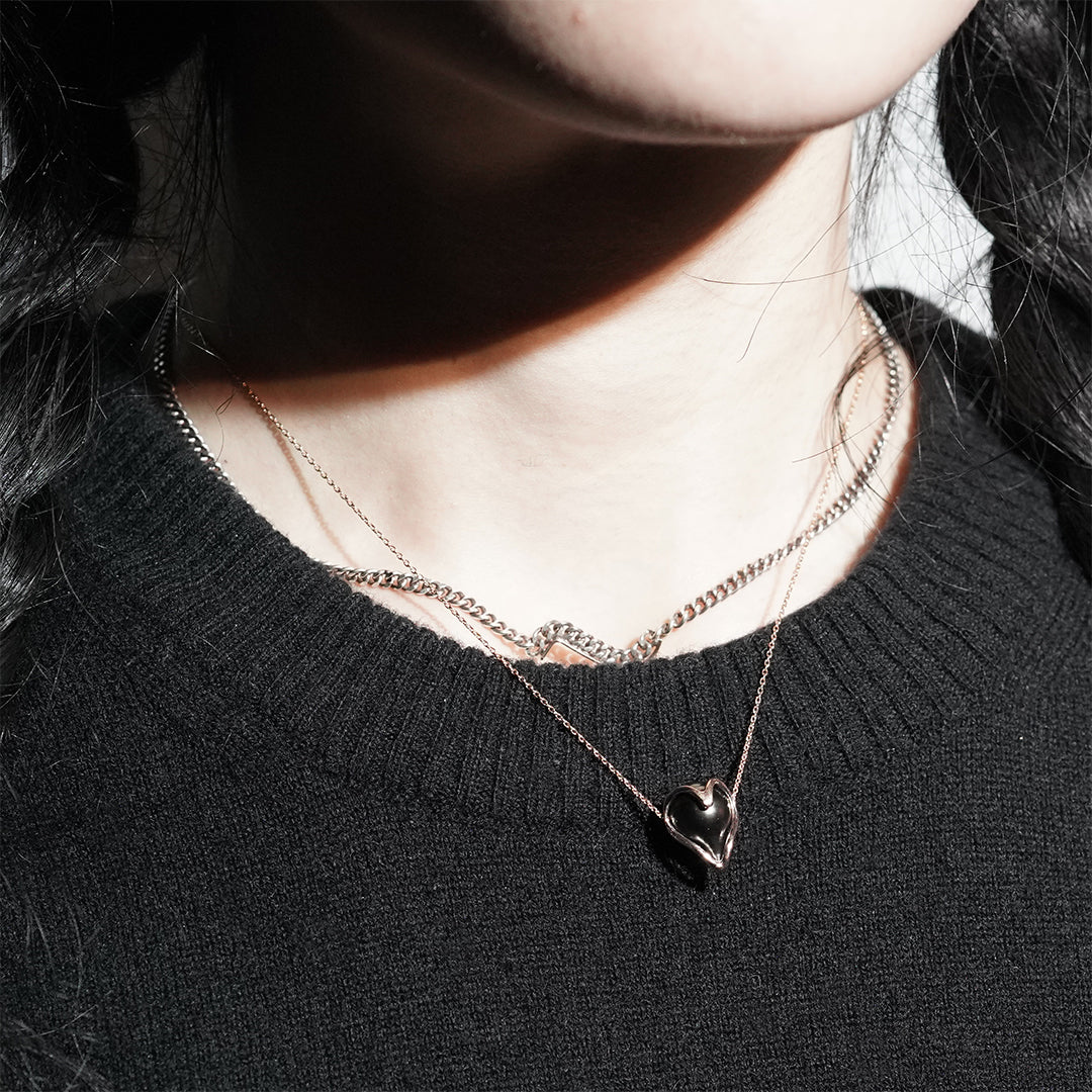 make heart necklace 01