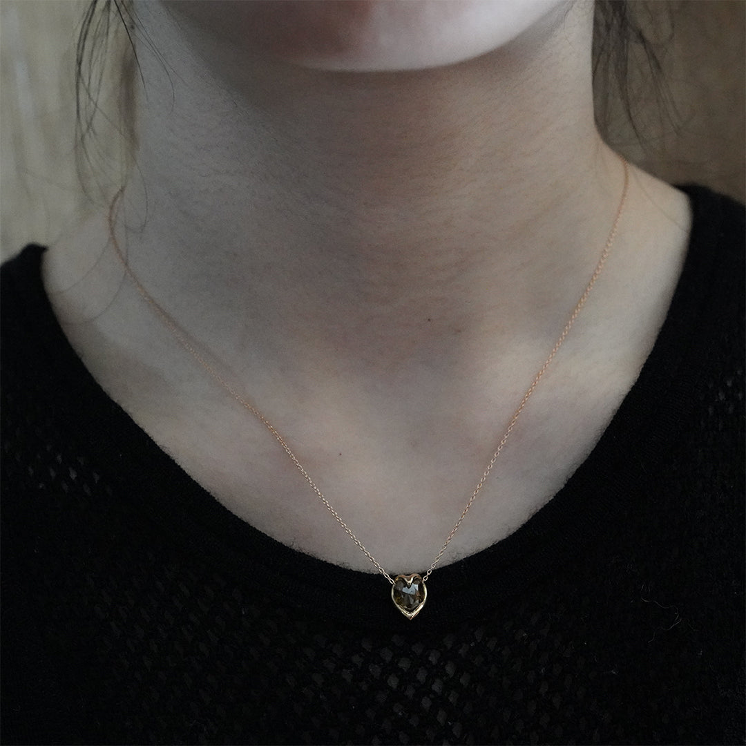 make heart necklace 02