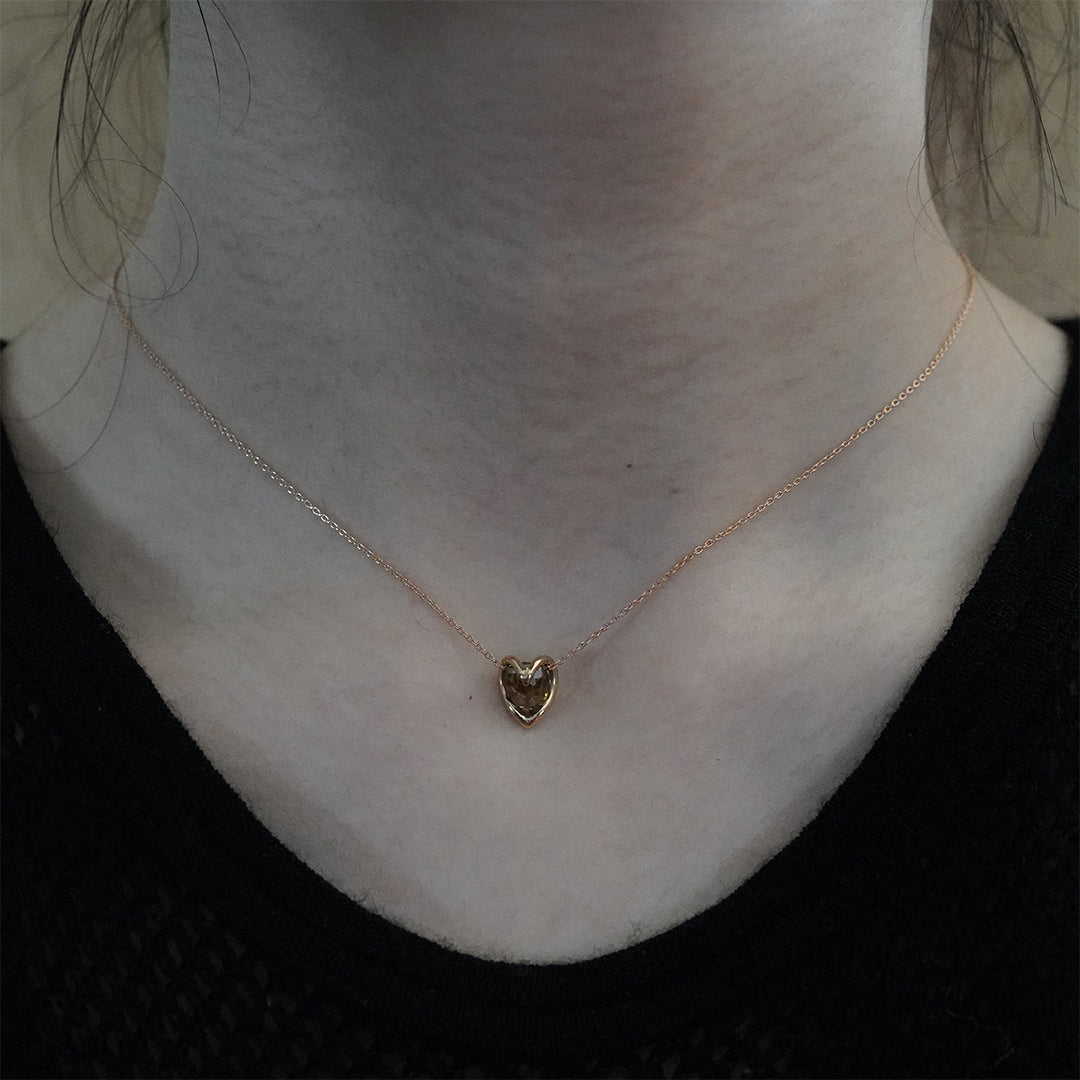 make heart necklace 02