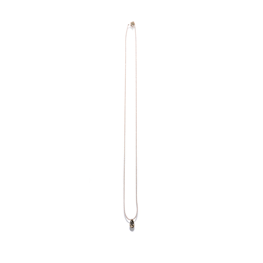 tear drop dia necklace